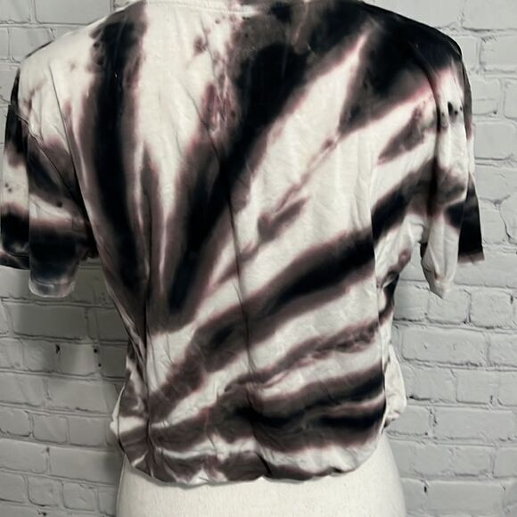 Tie-Dye Cotton Short Sleeve Shirt - S - Picture 2 of 4